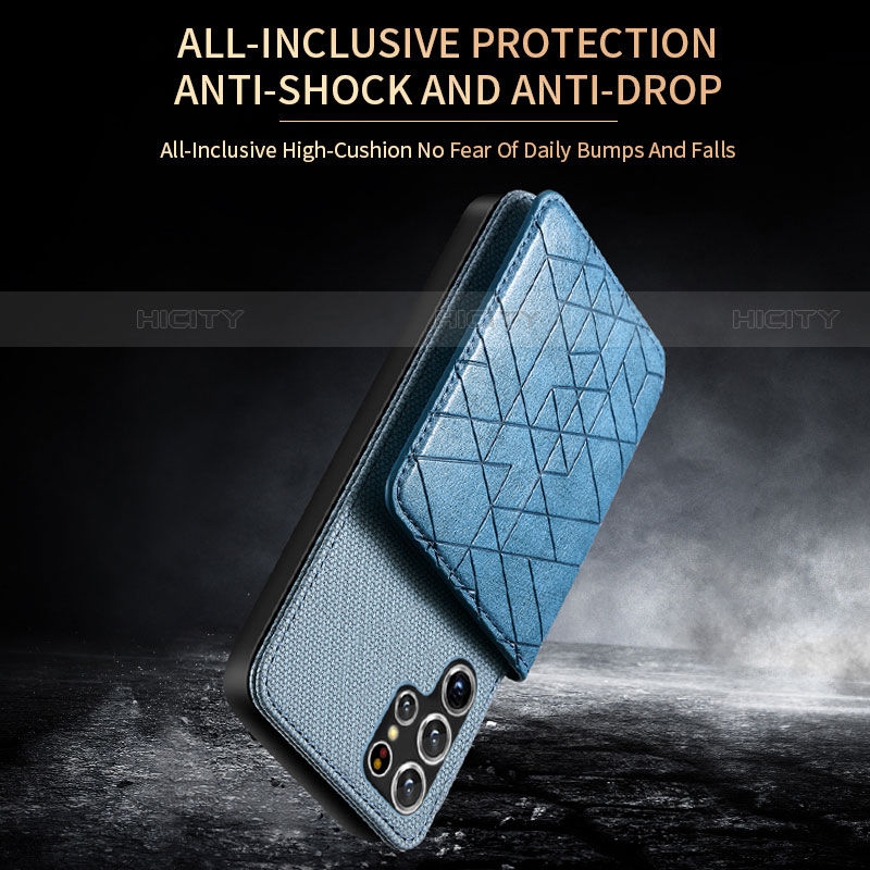 Custodia Lusso Pelle Cover S01D per Samsung Galaxy S22 Ultra 5G