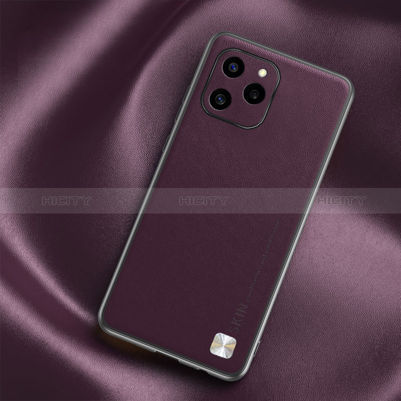 Custodia Lusso Pelle Cover S02 per Huawei Honor 60 SE 5G