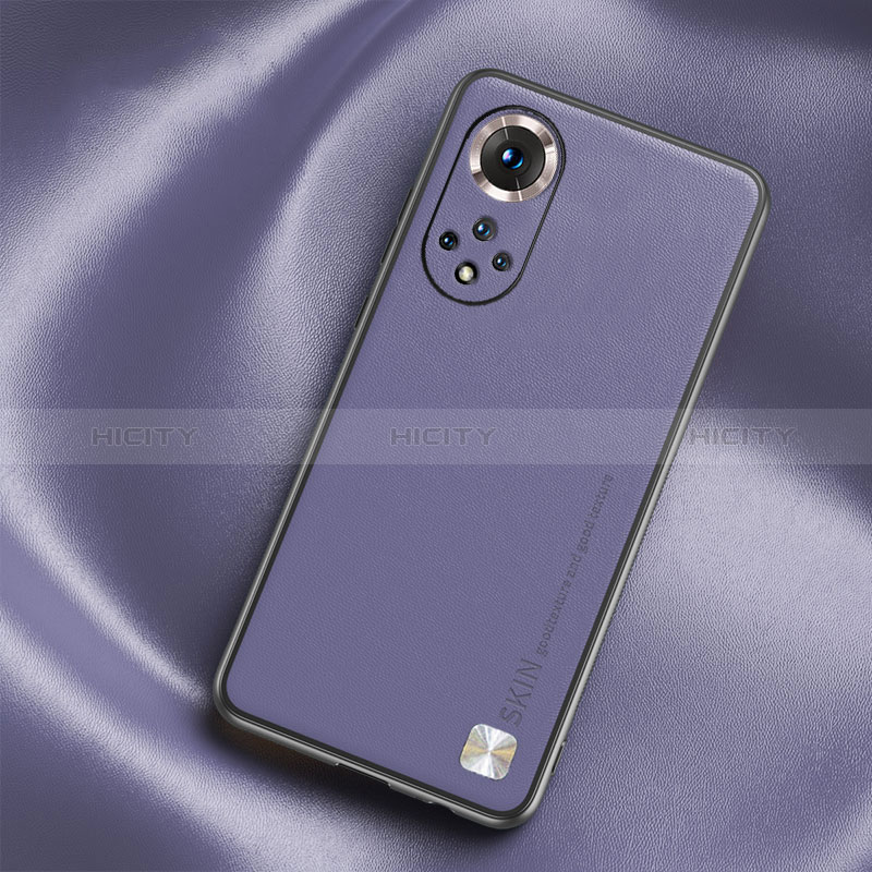 Custodia Lusso Pelle Cover S02 per Huawei Nova 9 Pro Lavanda