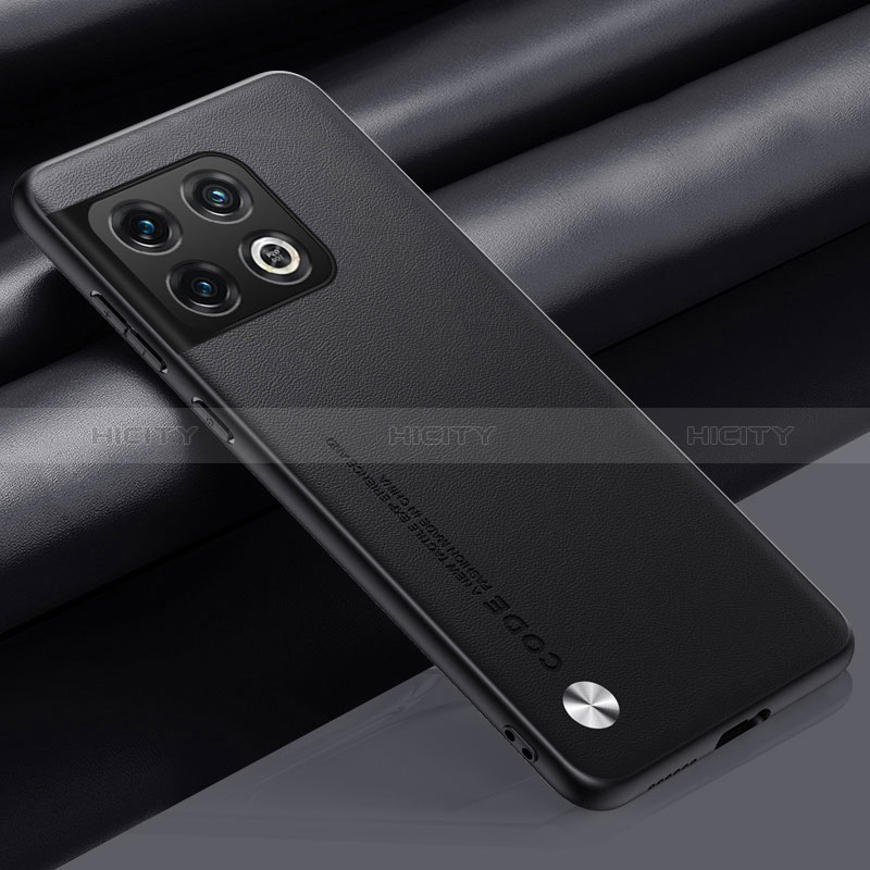 Custodia Lusso Pelle Cover S02 per OnePlus 10 Pro 5G Nero