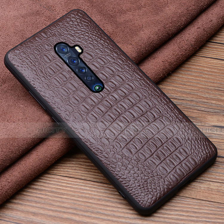 Custodia Lusso Pelle Cover S02 per Oppo Reno2