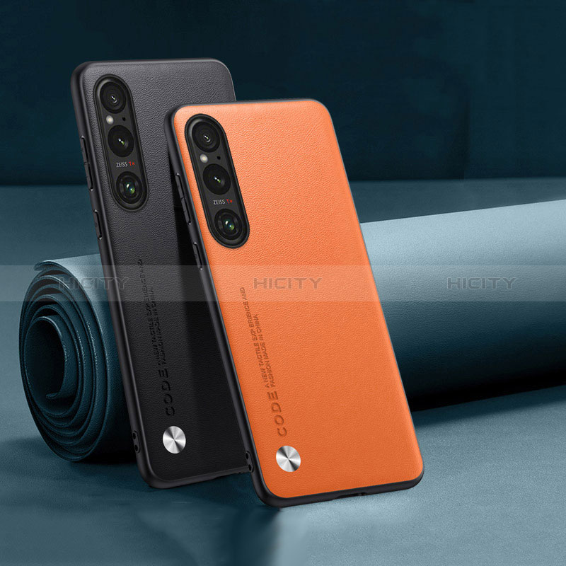 Custodia Lusso Pelle Cover S02 per Sony Xperia 1 V