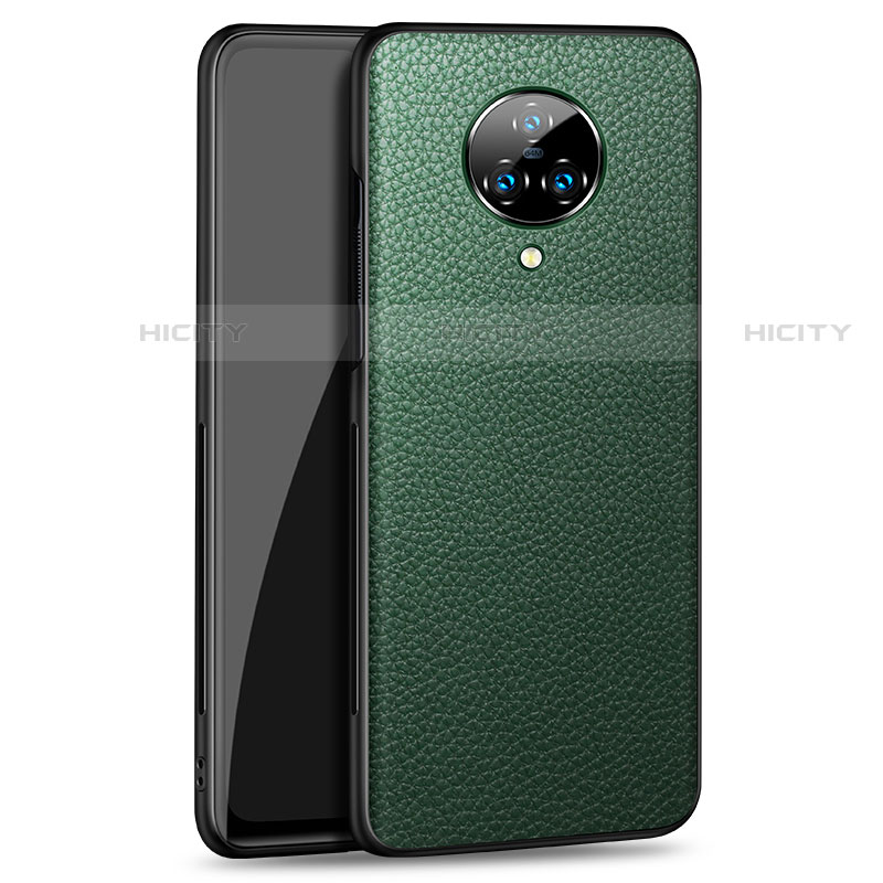 Custodia Lusso Pelle Cover S02 per Vivo Nex 3 Verde