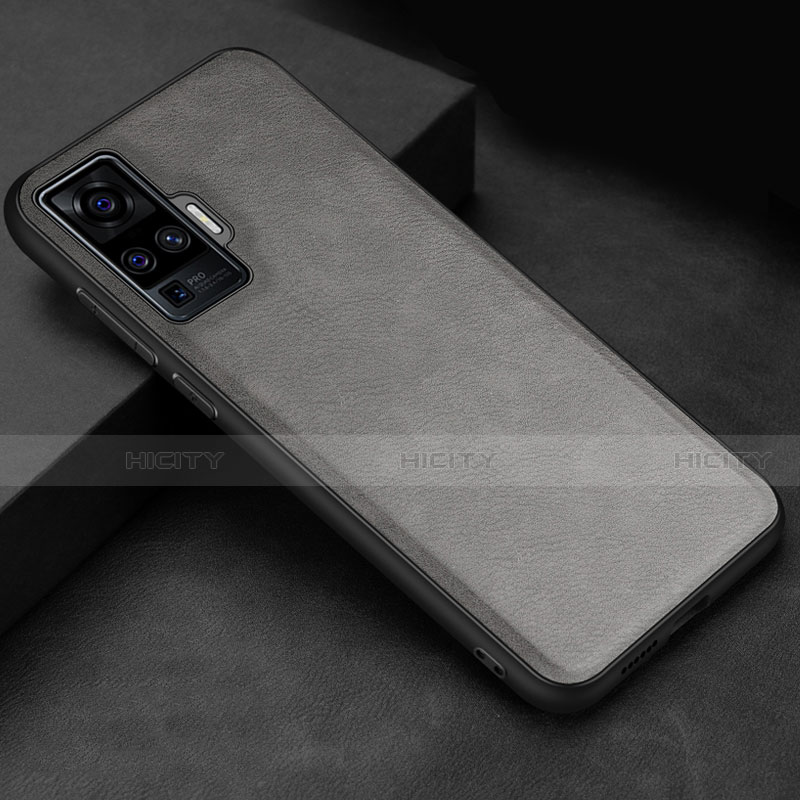 Custodia Lusso Pelle Cover S02 per Vivo X50 Pro 5G