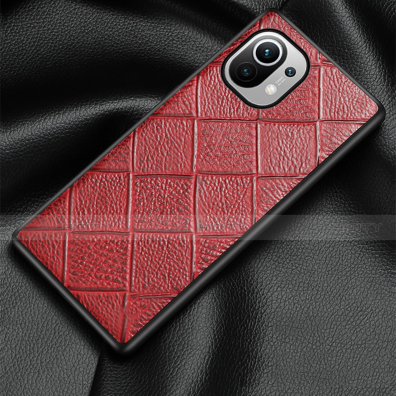 Custodia Lusso Pelle Cover S02 per Xiaomi Mi 11 5G