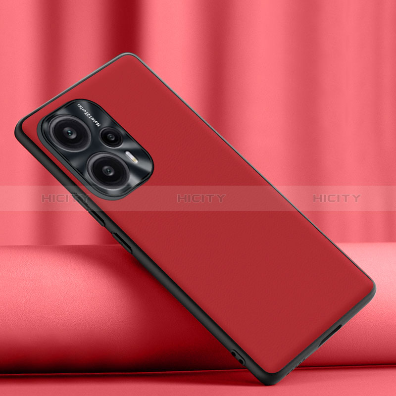 Custodia Lusso Pelle Cover S02 per Xiaomi Poco F5 5G