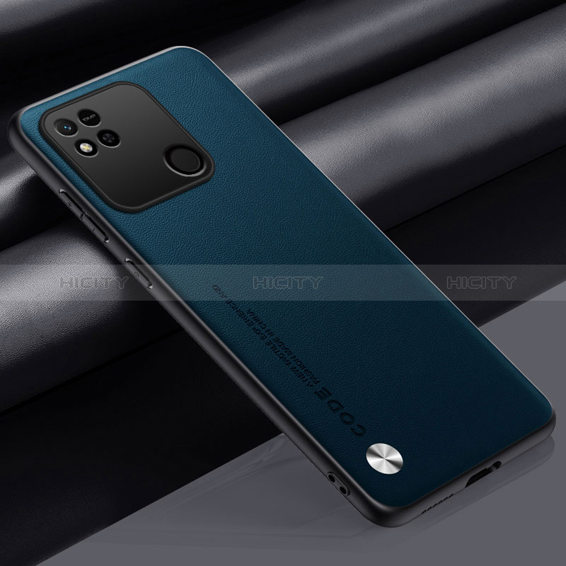 Custodia Lusso Pelle Cover S02 per Xiaomi Redmi 9 Activ Verde