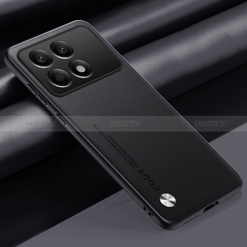 Custodia Lusso Pelle Cover S02 per Xiaomi Redmi K70 5G Nero