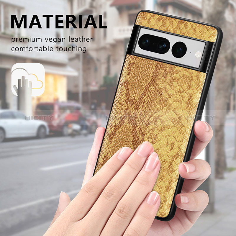 Custodia Lusso Pelle Cover S02D per Google Pixel 7 Pro 5G