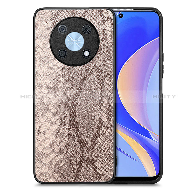 Custodia Lusso Pelle Cover S02D per Huawei Enjoy 50 Pro