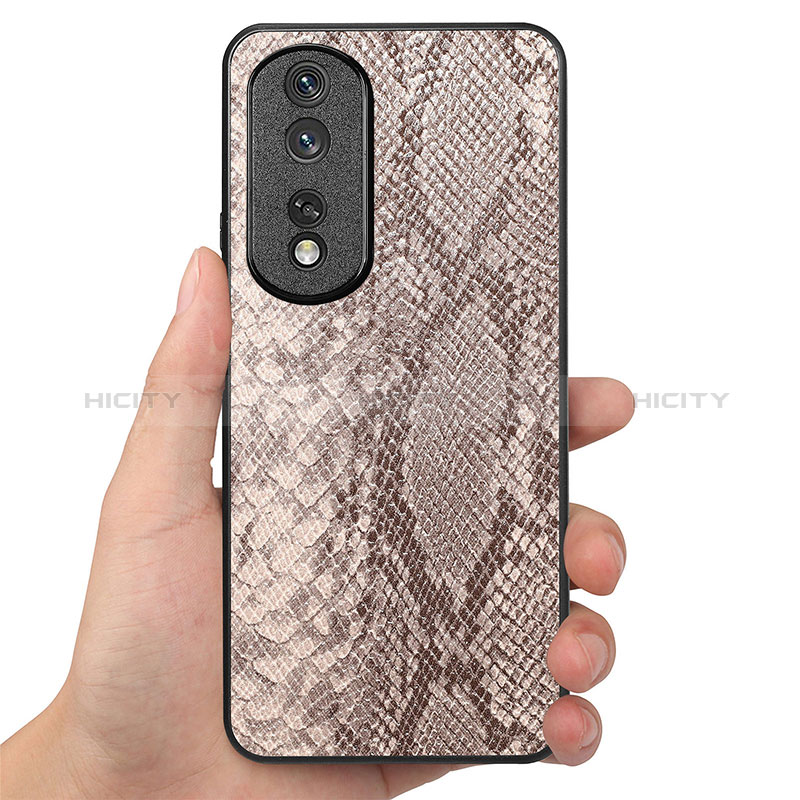 Custodia Lusso Pelle Cover S02D per Huawei Honor 80 Pro 5G