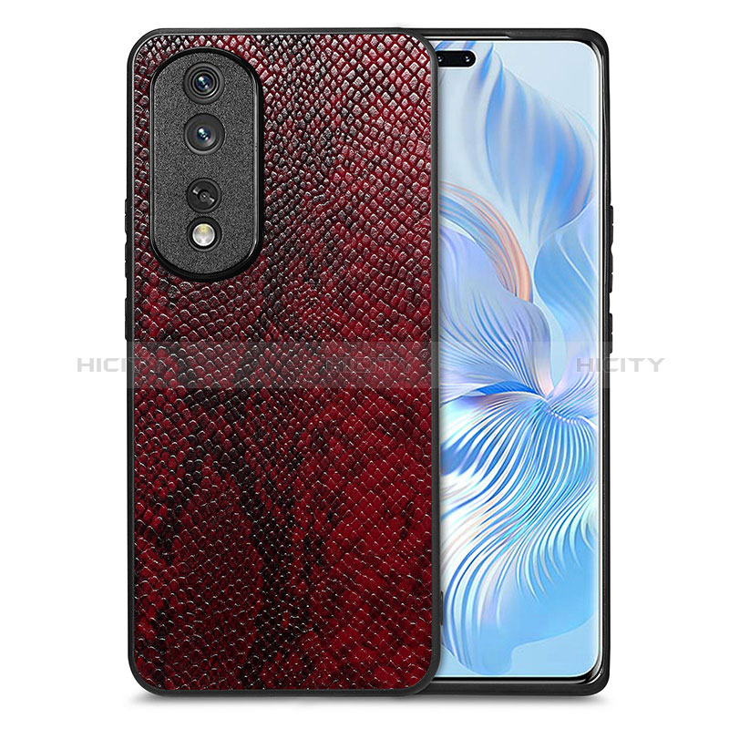 Custodia Lusso Pelle Cover S02D per Huawei Honor 80 Pro 5G