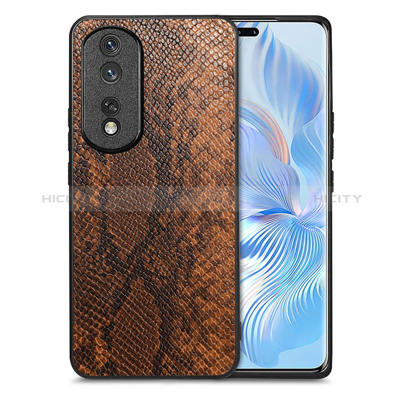 Custodia Lusso Pelle Cover S02D per Huawei Honor 80 Pro 5G