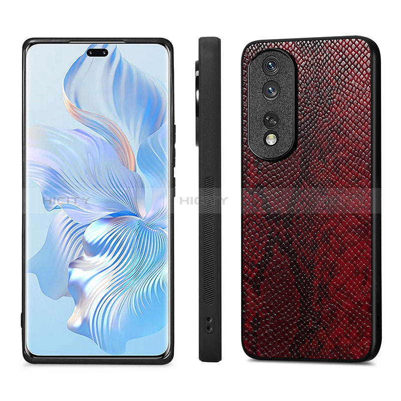 Custodia Lusso Pelle Cover S02D per Huawei Honor 80 Pro 5G