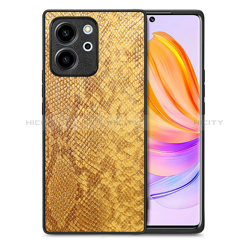 Custodia Lusso Pelle Cover S02D per Huawei Honor 80 SE 5G