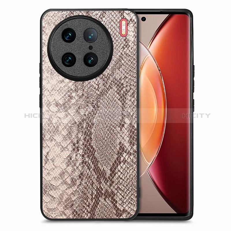 Custodia Lusso Pelle Cover S02D per Vivo X90 Pro 5G