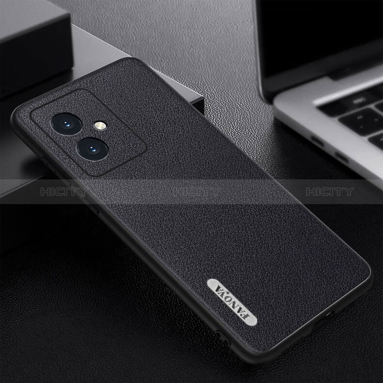 Custodia Lusso Pelle Cover S03 per Huawei Honor 100 5G Nero