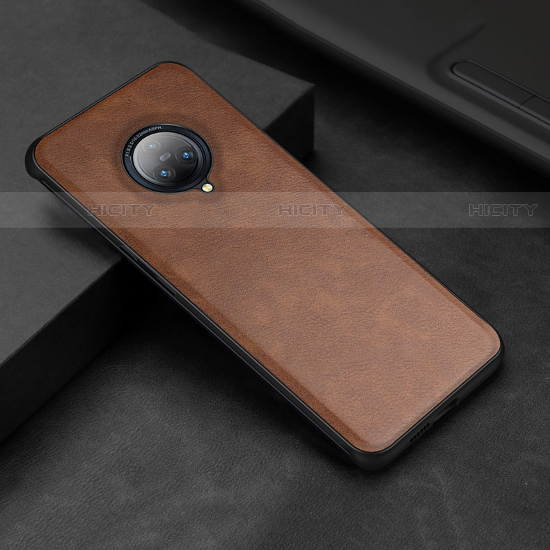 Custodia Lusso Pelle Cover S03 per Vivo Nex 3S Marrone