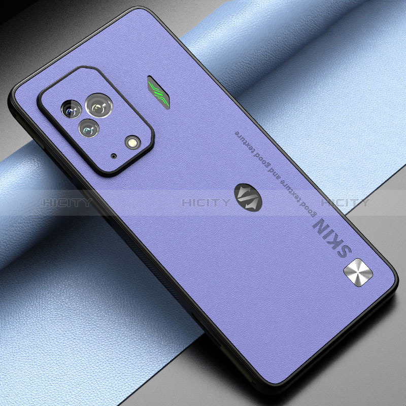 Custodia Lusso Pelle Cover S03 per Xiaomi Black Shark 5 Pro 5G Lavanda