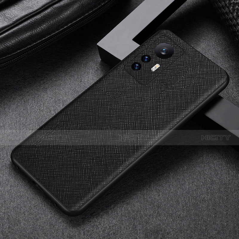 Custodia Lusso Pelle Cover S03 per Xiaomi Mi 12 5G Nero