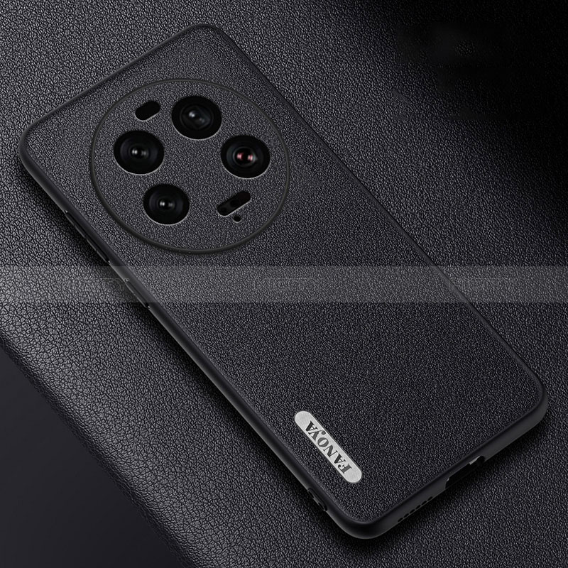 Custodia Lusso Pelle Cover S03 per Xiaomi Mi 13 Ultra 5G Nero