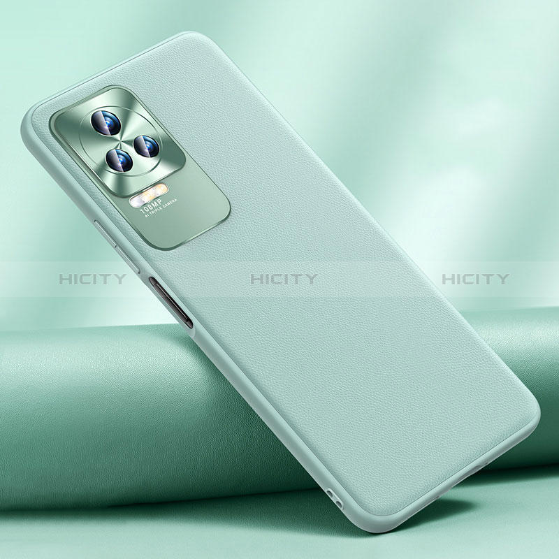 Custodia Lusso Pelle Cover S03 per Xiaomi Poco F4 5G Verde