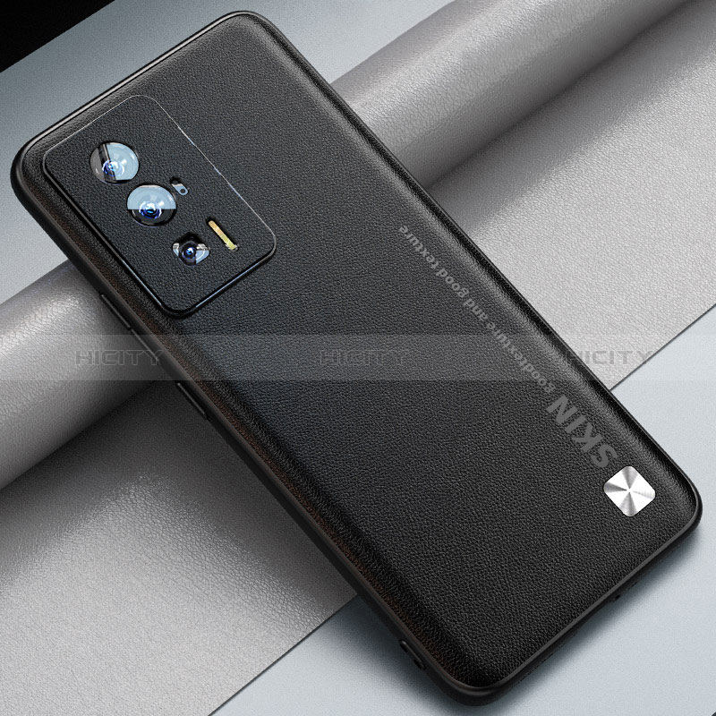 Custodia Lusso Pelle Cover S03 per Xiaomi Poco F5 Pro 5G Nero