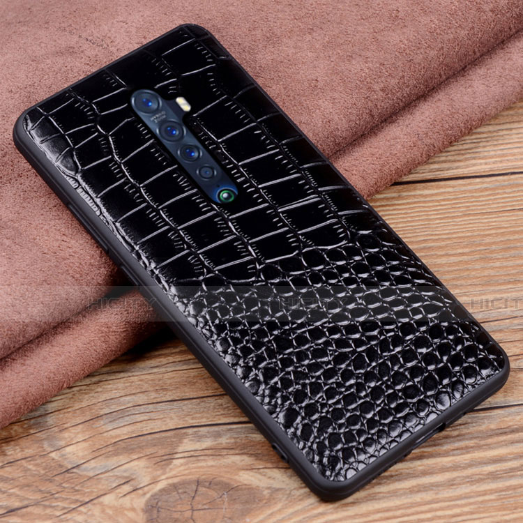 Custodia Lusso Pelle Cover S04 per Oppo Reno2