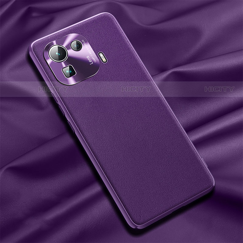 Custodia Lusso Pelle Cover S05 per Xiaomi Mi 11 Pro 5G Viola