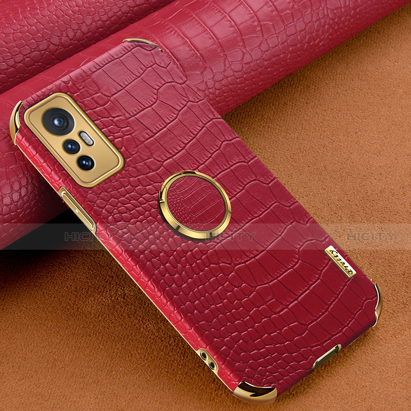 Custodia Lusso Pelle Cover S05 per Xiaomi Mi 12 5G Rosso