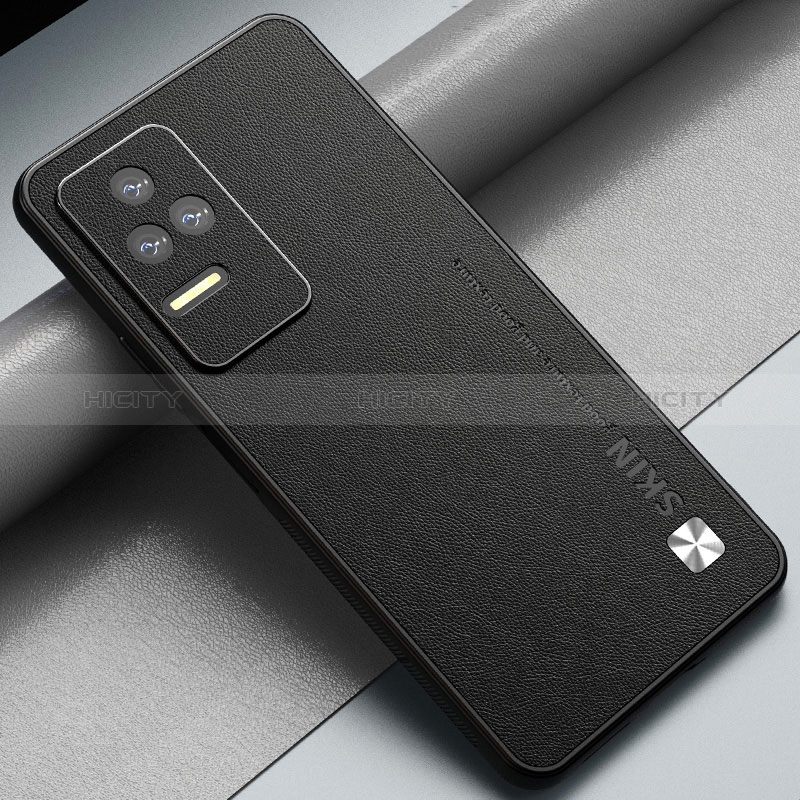 Custodia Lusso Pelle Cover S05 per Xiaomi Redmi K50 5G Nero