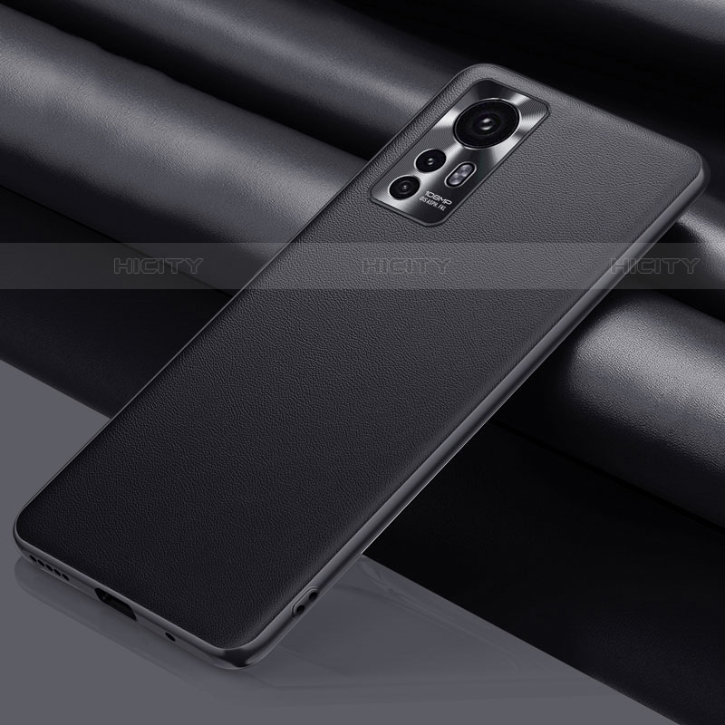 Custodia Lusso Pelle Cover S06 per Xiaomi Mi 12 Pro 5G Nero