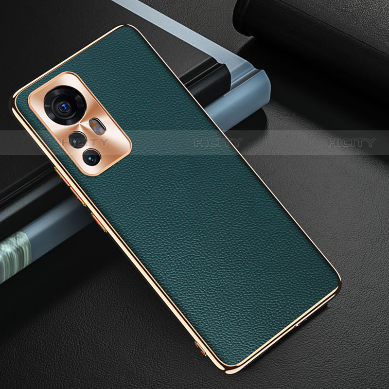 Custodia Lusso Pelle Cover S07 per Xiaomi Mi 12S 5G Verde