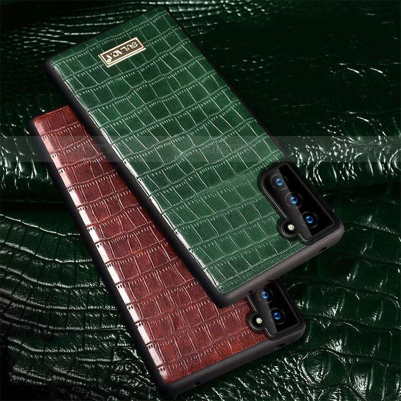 Custodia Lusso Pelle Cover S08 per Samsung Galaxy S21 FE 5G