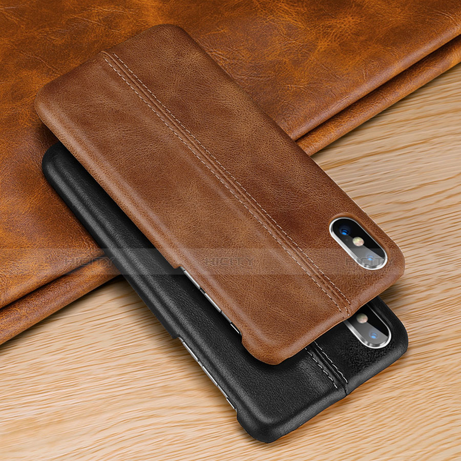 Custodia Lusso Pelle Cover S11 per Apple iPhone Xs