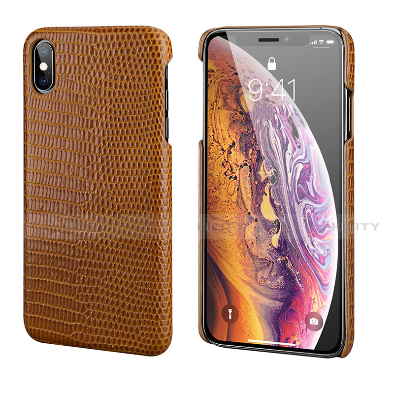 Custodia Lusso Pelle Cover S12 per Apple iPhone Xs