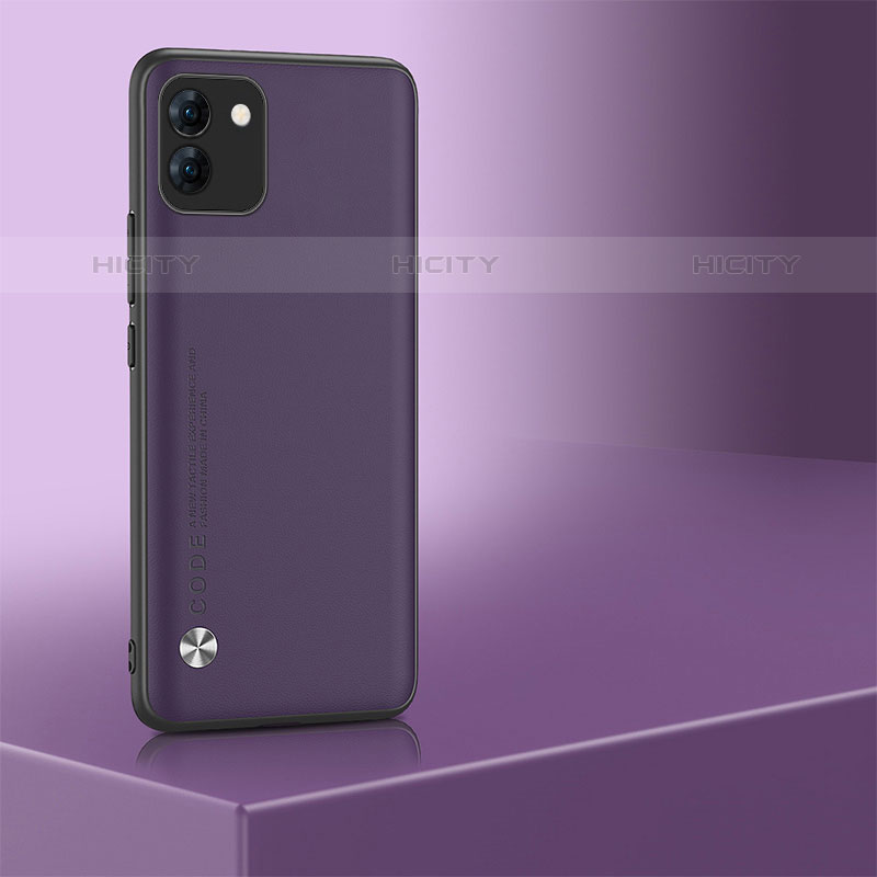 Custodia Lusso Pelle Cover WZ1 per Samsung Galaxy A03 Viola