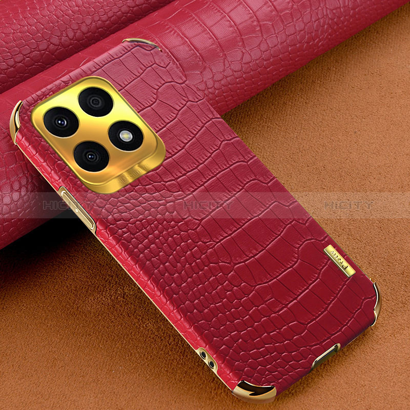 Custodia Lusso Pelle Cover XD1 per Huawei Honor X8a 4G Rosso