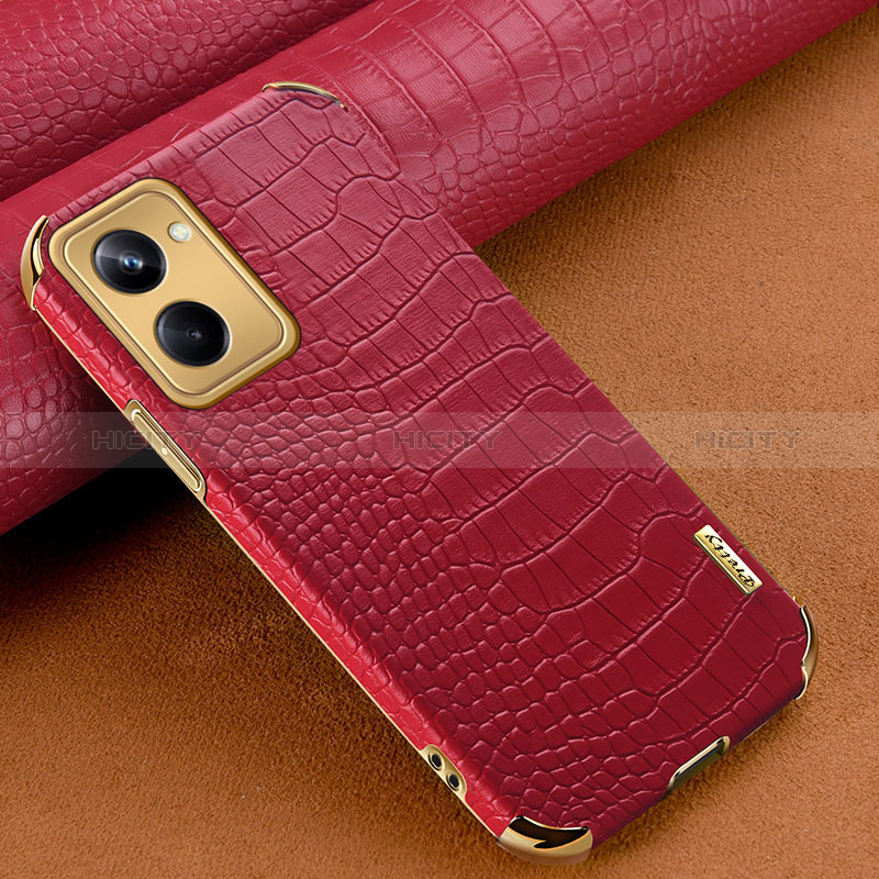 Custodia Lusso Pelle Cover XD1 per Realme 10 Pro 5G Rosso