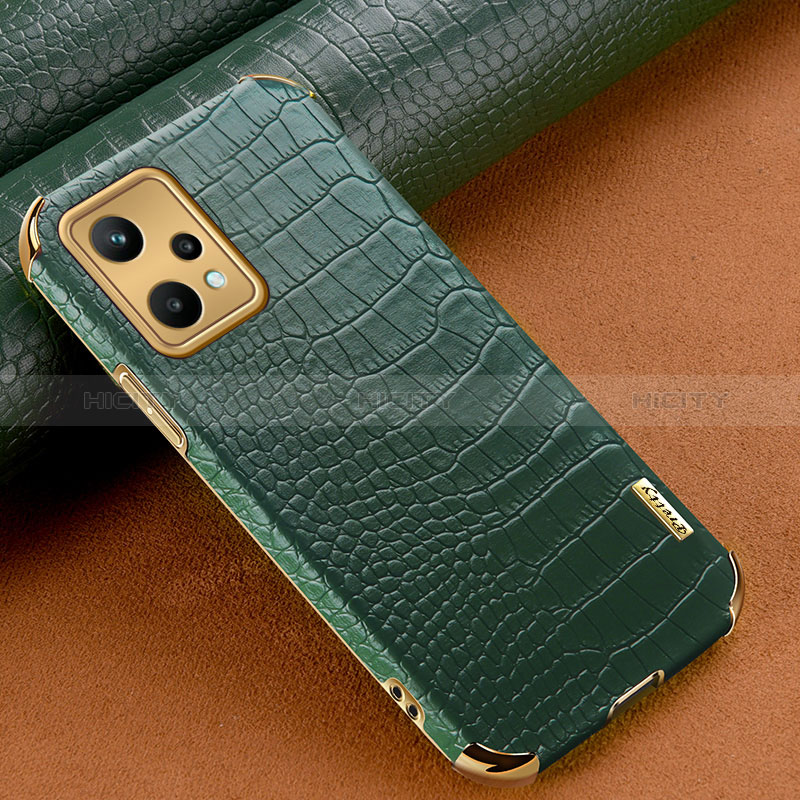 Custodia Lusso Pelle Cover XD1 per Realme 9 5G Verde