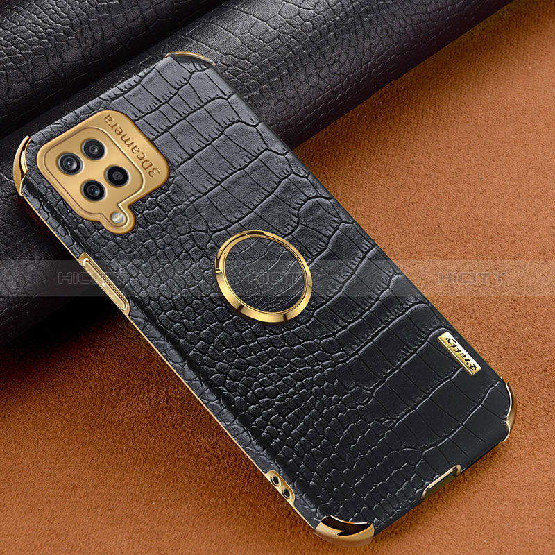 Custodia Lusso Pelle Cover XD1 per Samsung Galaxy A12 Nacho Nero