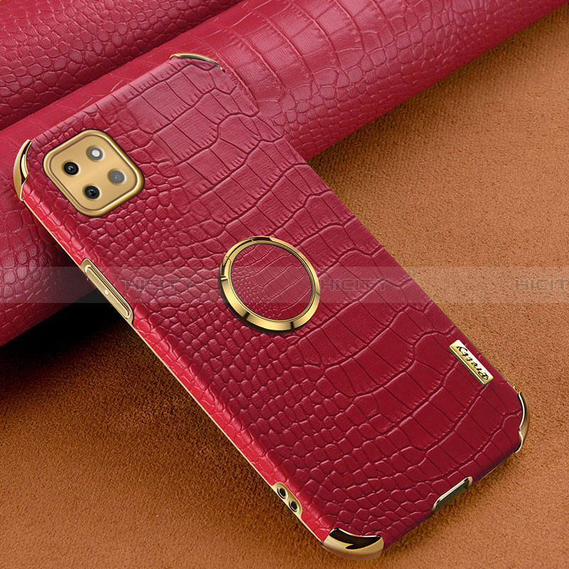 Custodia Lusso Pelle Cover XD1 per Samsung Galaxy A22 5G Rosso