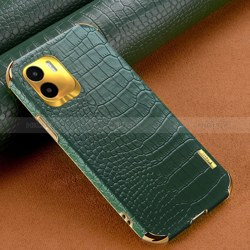 Custodia Lusso Pelle Cover XD1 per Xiaomi Poco C50 Verde