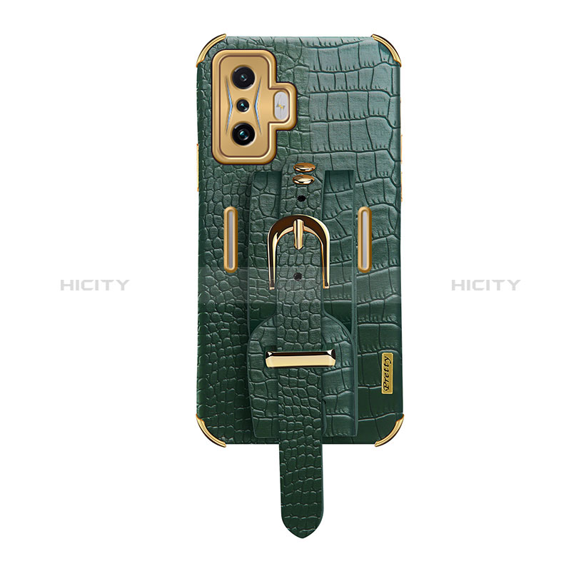 Custodia Lusso Pelle Cover XD1 per Xiaomi Poco F4 GT 5G Verde