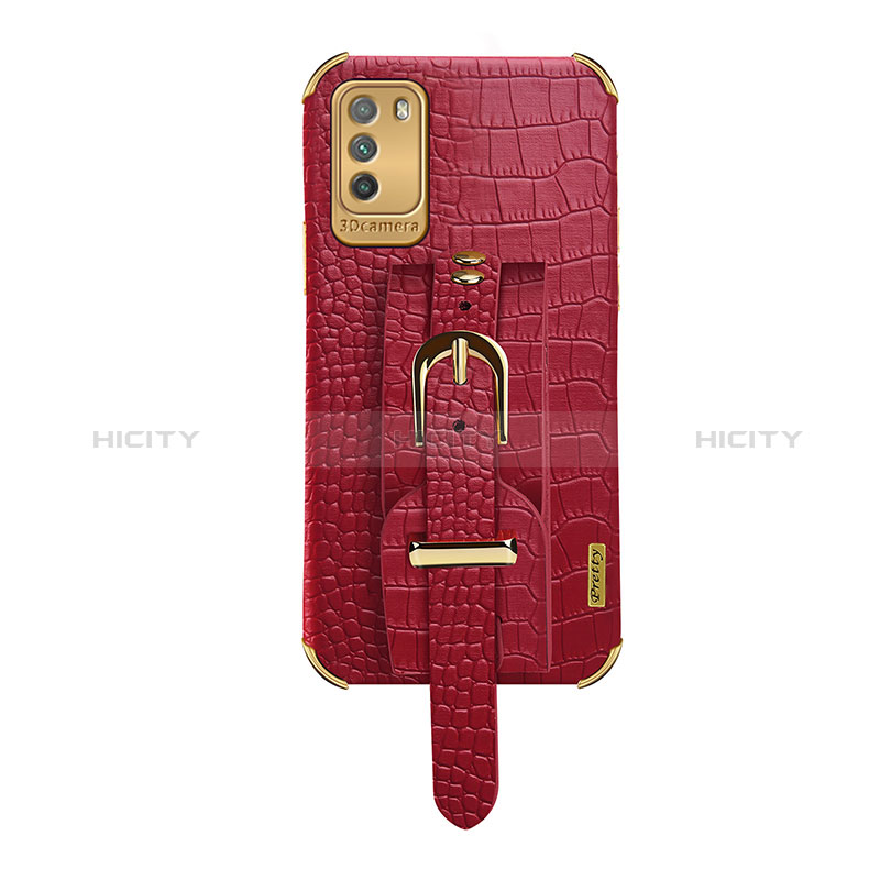 Custodia Lusso Pelle Cover XD1 per Xiaomi Poco M3 Rosso