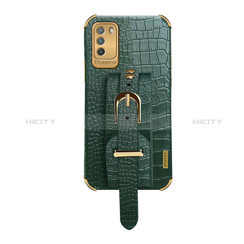 Custodia Lusso Pelle Cover XD1 per Xiaomi Poco M3 Verde