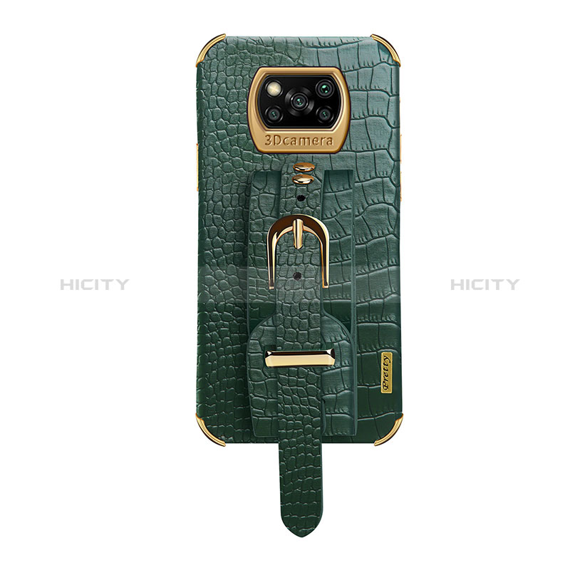 Custodia Lusso Pelle Cover XD1 per Xiaomi Poco X3 Verde