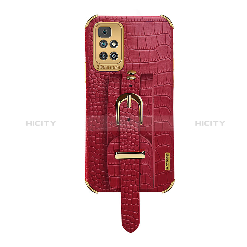 Custodia Lusso Pelle Cover XD1 per Xiaomi Redmi 10 (2022) Rosso