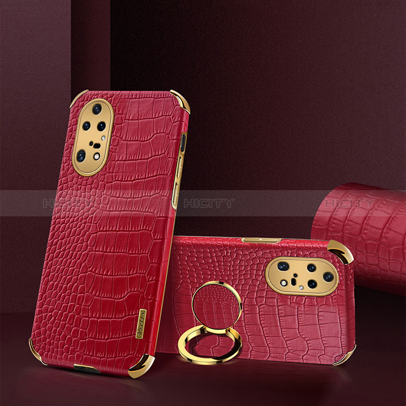 Custodia Lusso Pelle Cover XD2 per Huawei P50e Rosso