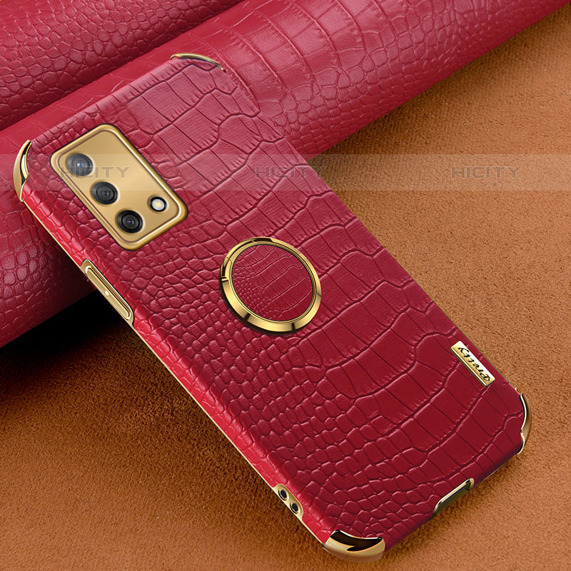 Custodia Lusso Pelle Cover XD2 per Oppo Reno6 Lite Rosso